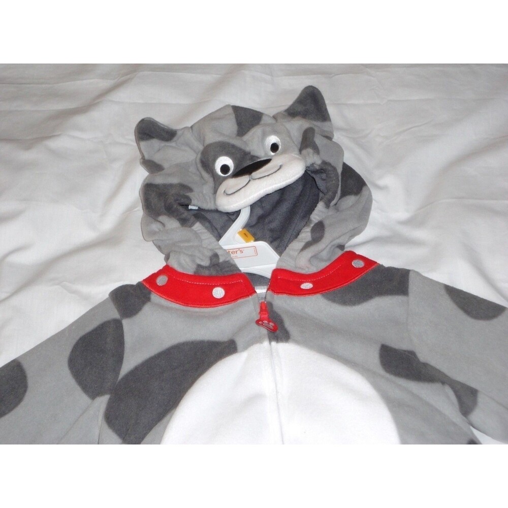 Carter's 2pc Fleece Puppy Dog Spot Costume Dress up Carnival Halloween 6-9M NWT - Picture 5 of 10